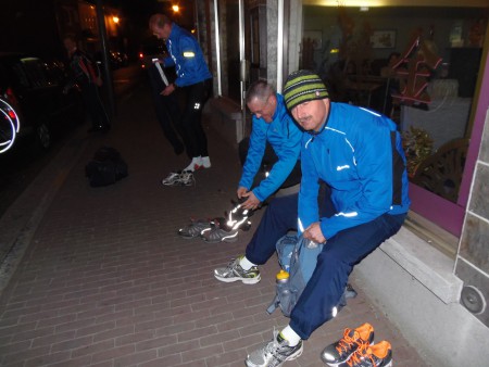 Valt niet mee, een nachtloop!!